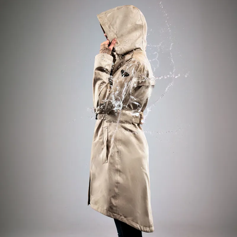 Holland Cooper Rosedale Ladies Waterproof Parka Jacket - Stone-1