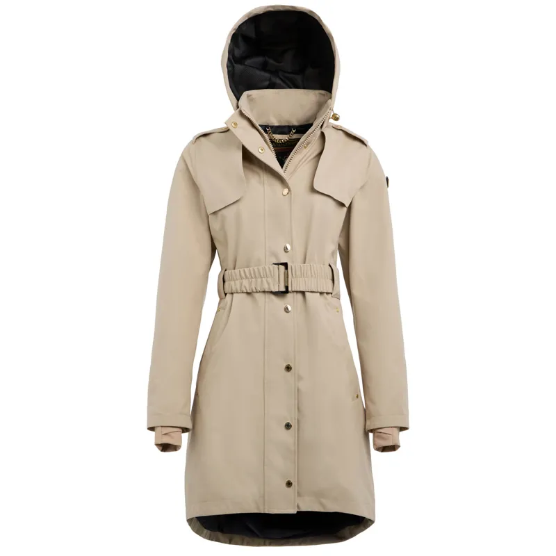 Holland Cooper Rosedale Ladies Waterproof Parka Jacket - Stone-8