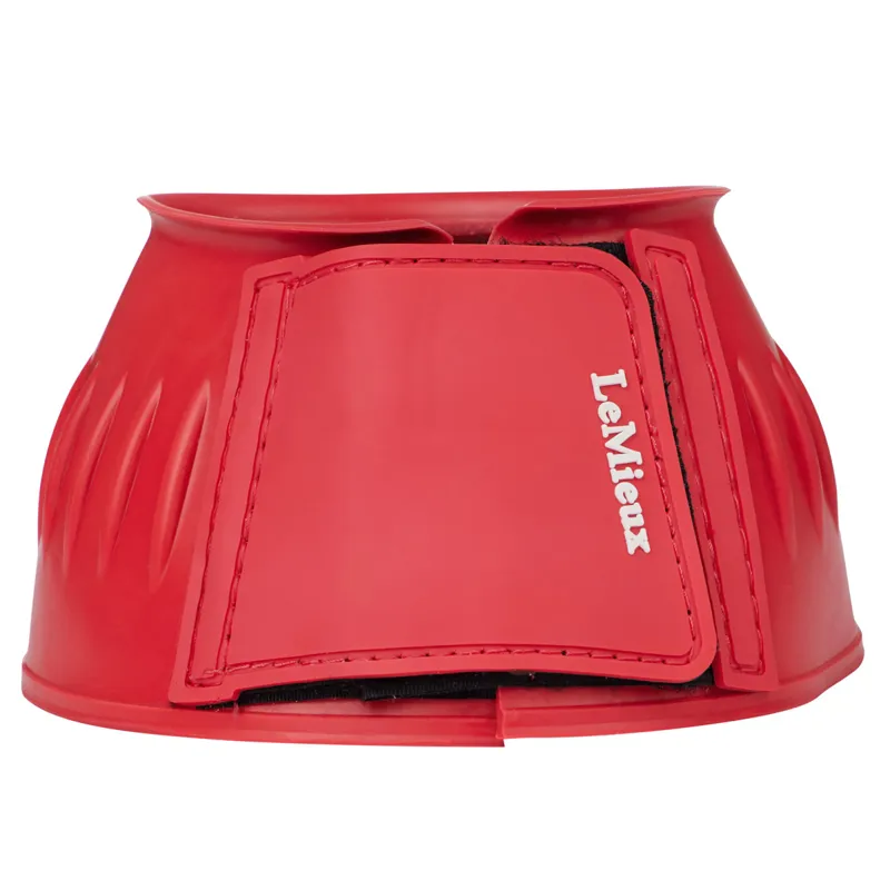 LeMieux Rubber Overreach Boots - Coral -1