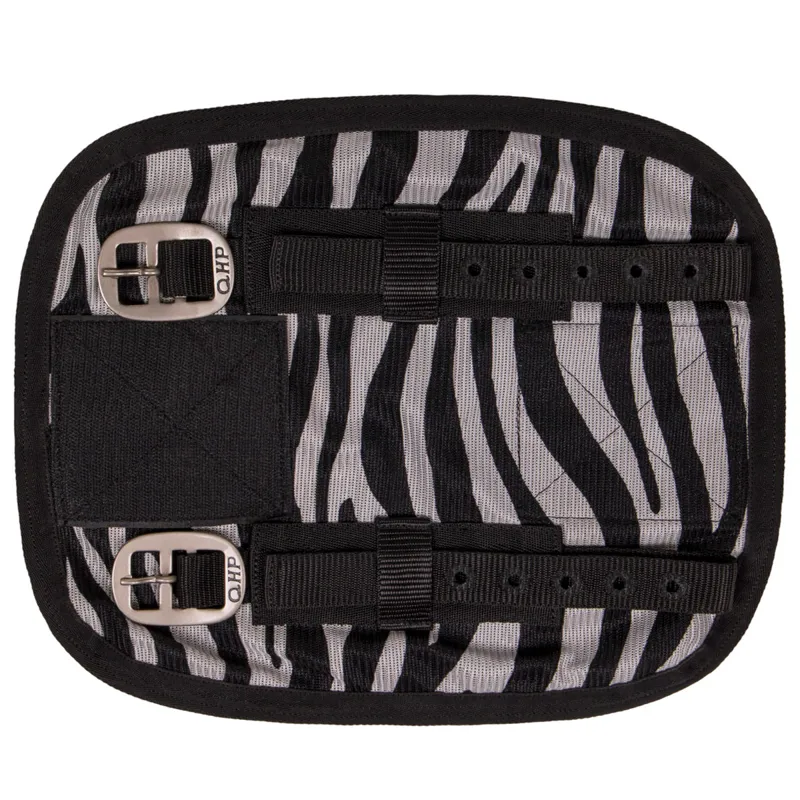QHP Fly Rug Chest Extender - Zebra