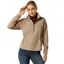 Ariat Ryeland 1/2 Zip Ladies Sweatshirt - Brindle