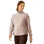 Ariat Ryeland 1/2 Zip Ladies Sweatshirt - Purple Dove