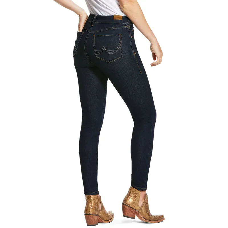Ariat Ultra Stretch Perfect Rise Sidewinder Womens Skinny Jeans - Rinse-1