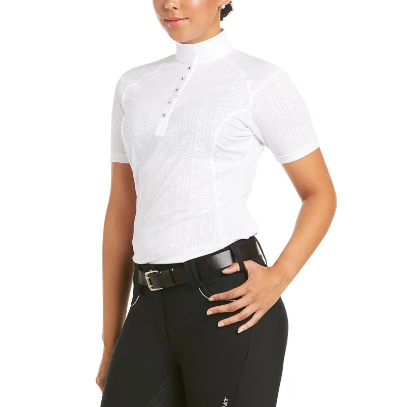 Ariat Showstopper 2.0 Ladies Competition Shirt White