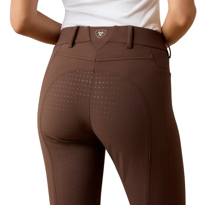 Ariat Tri Factor NT Full Grip Womens Breeches - Pommel Brown-2