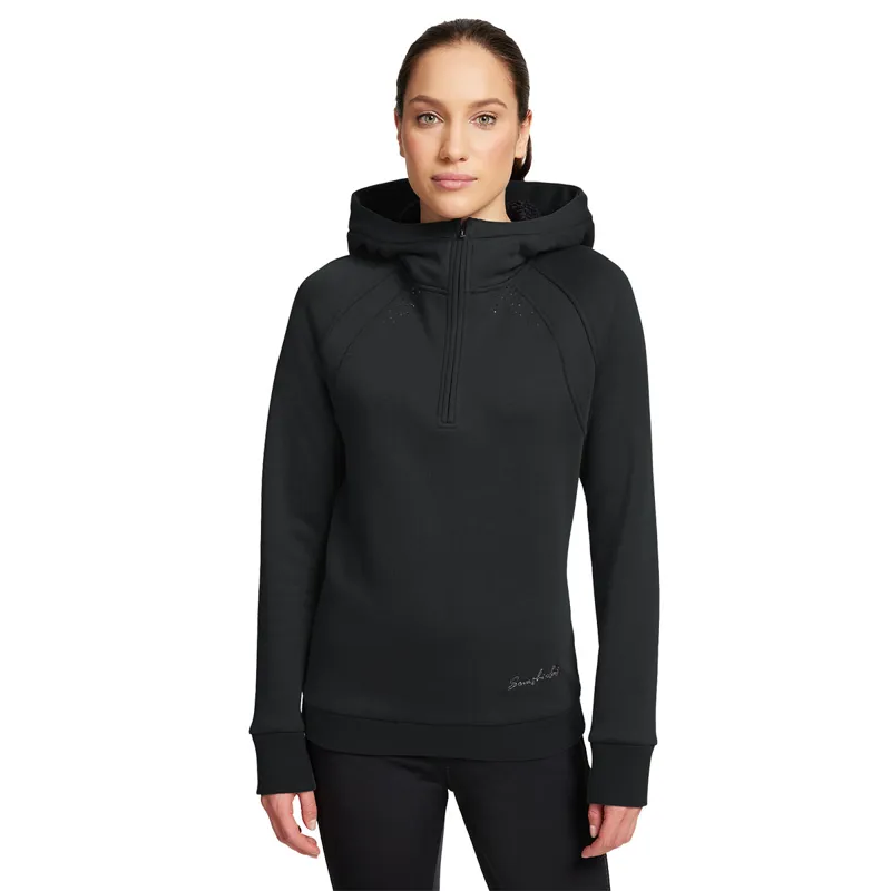 Samshield Betty Ladies Half Zip Hoodie Black