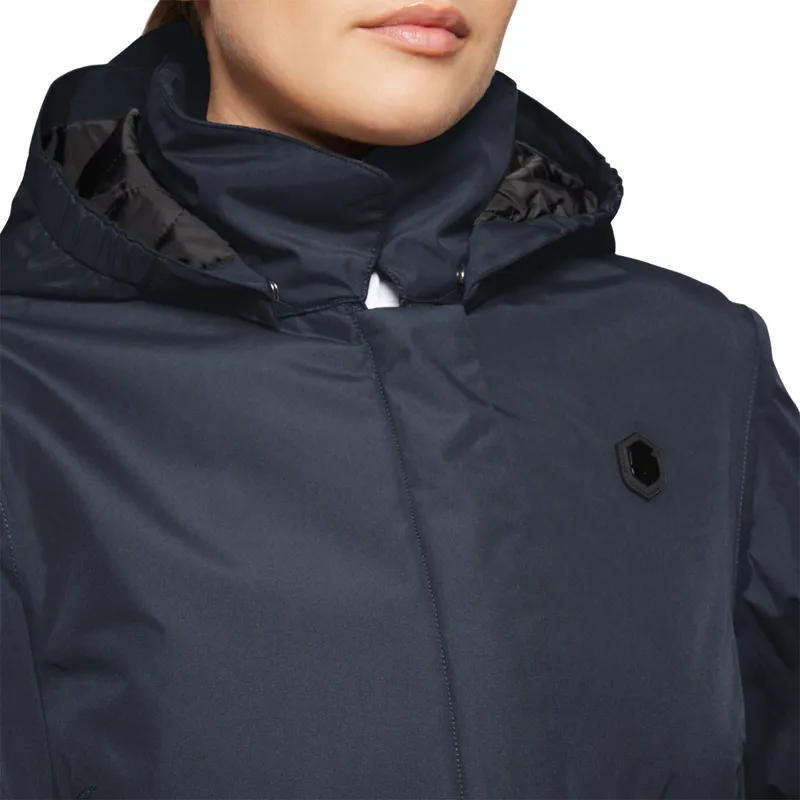 Samshield Delfina Ladies Long Waterproof Jacket - Navy-2