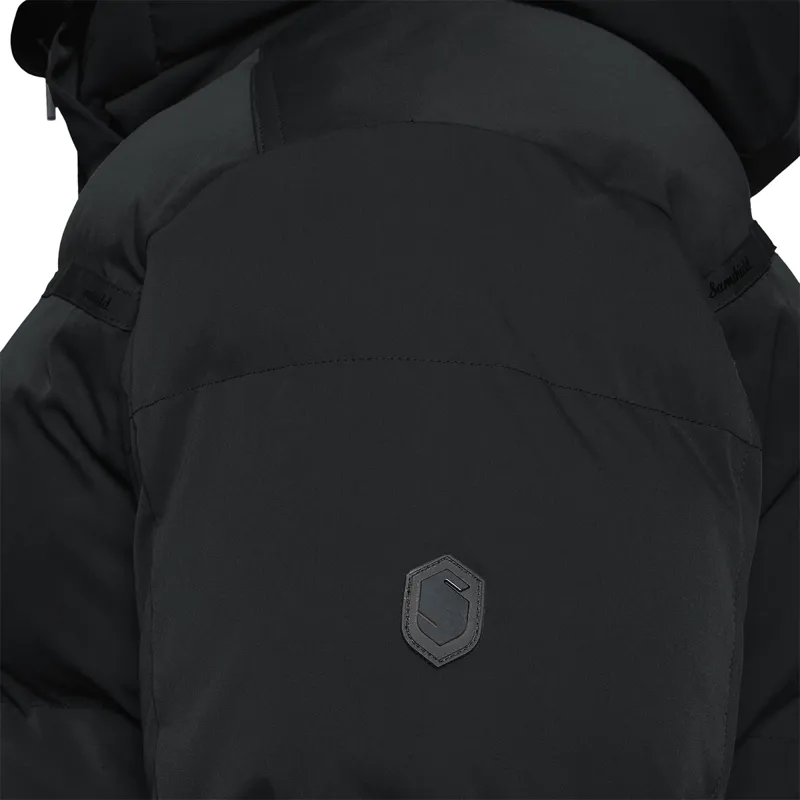 Samshield Moris Mens Quilted Parka Jacket - Black-2