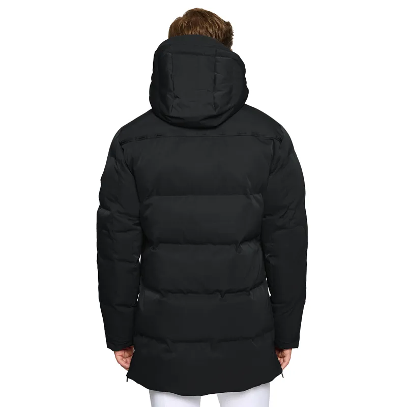 Samshield Moris Mens Quilted Parka Jacket - Black-1