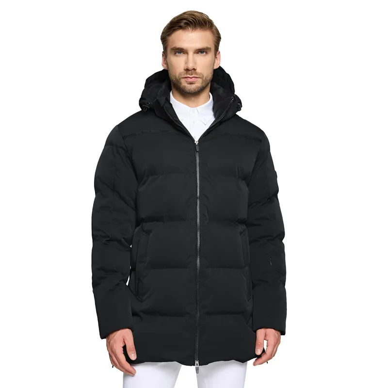 Samshield Moris Mens Quilted Parka Jacket - Black