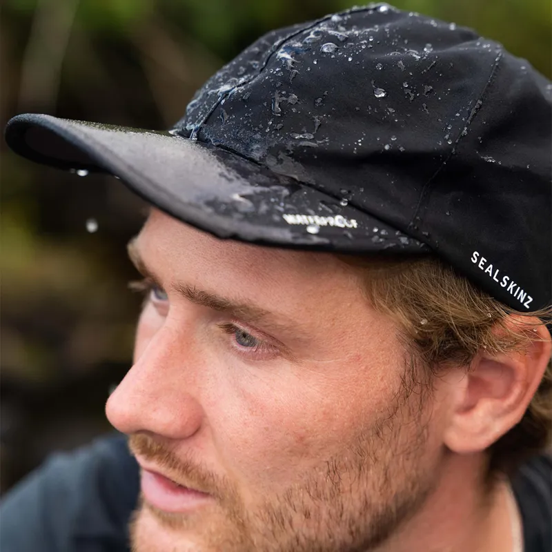 Sealskinz Salle Waterproof Cap - Black-2