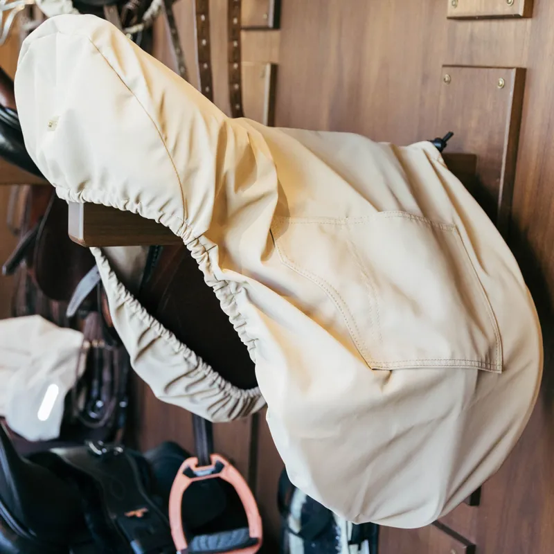 Kentucky Jump Saddle Cover - Beige-4