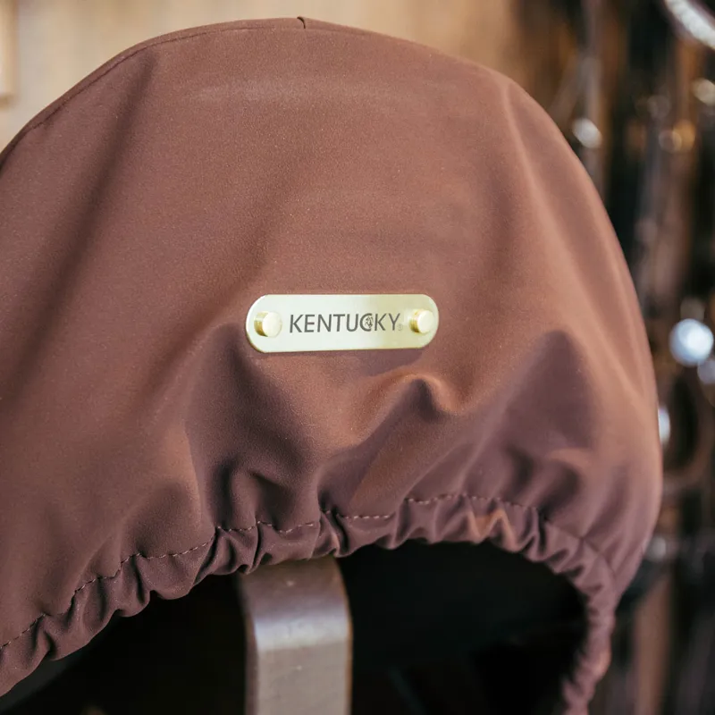 Kentucky Jump Saddle Cover - Brown-6