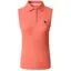 Covalliero Ladies Sleeveless Polo Top - Coral