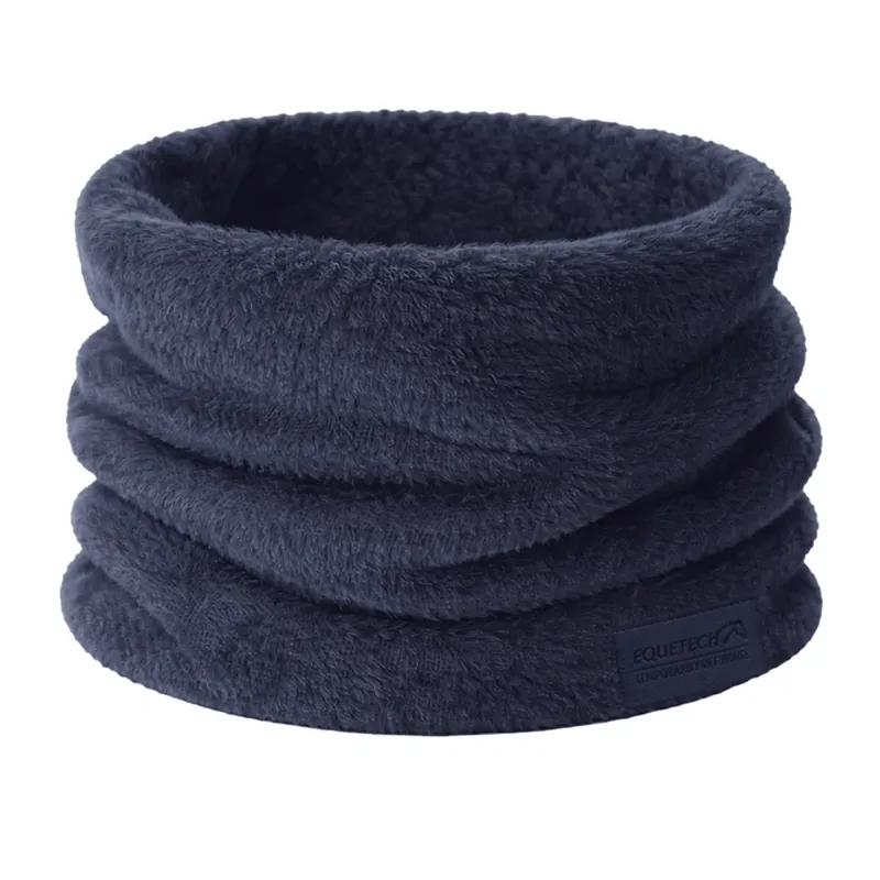 Equetech Supasoft Luxe Faux Fur Snood - Navy