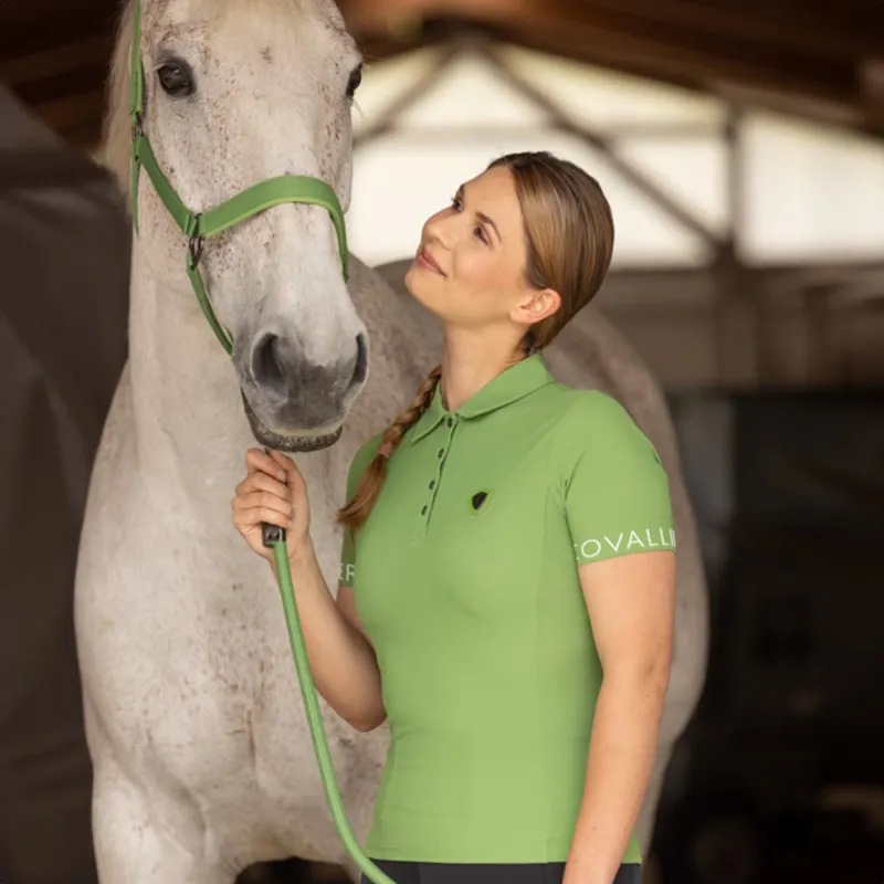 Covalliero Ladies Polo Shirt - Green-3