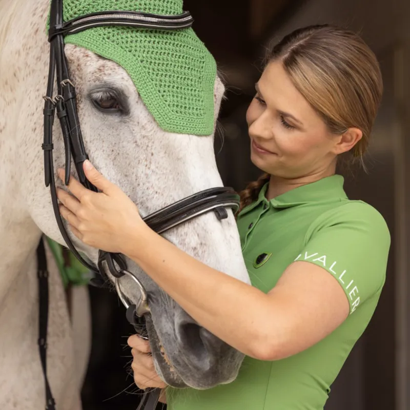 Covalliero Ladies Polo Shirt - Green-2