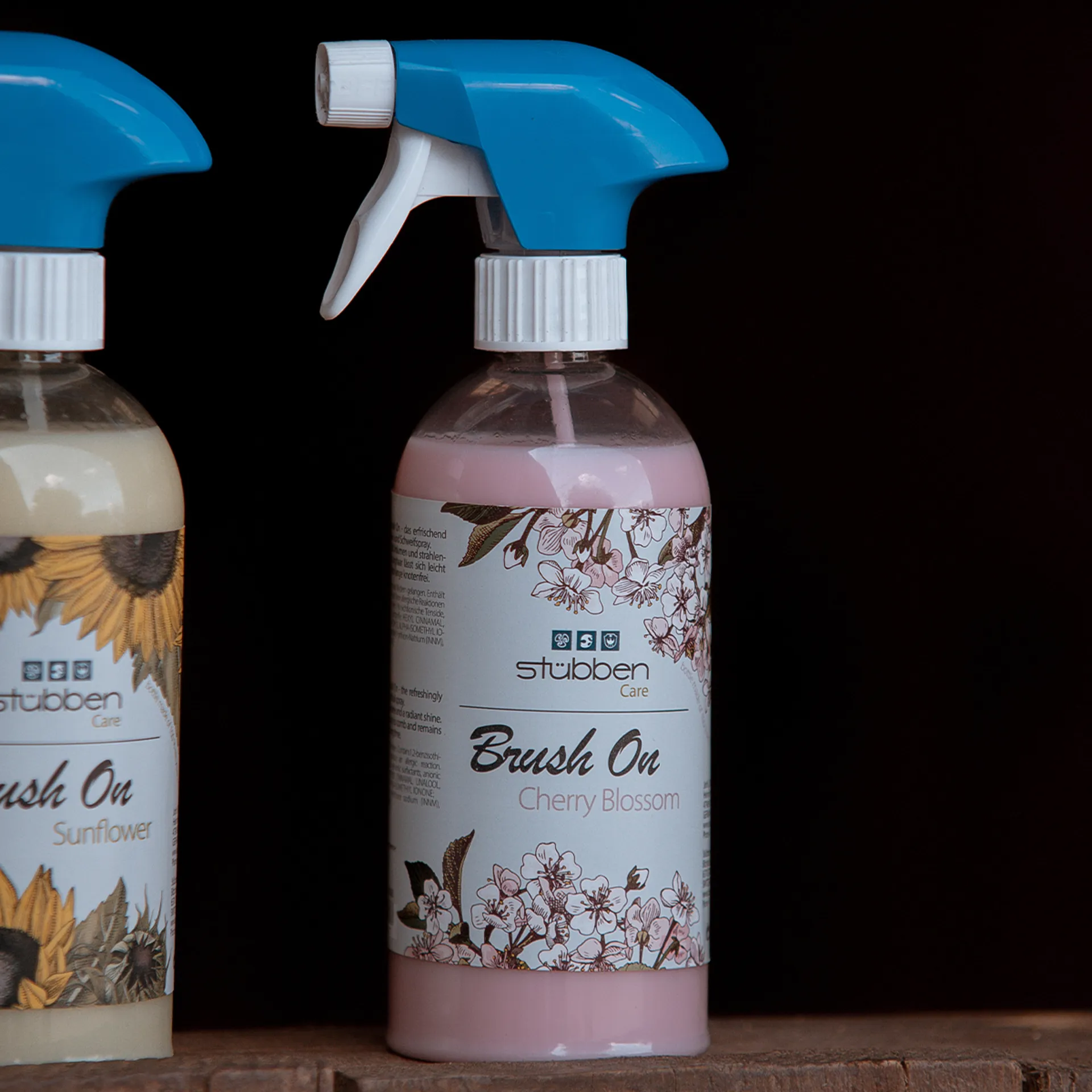 Stübben Brush On Mähnen Schweif Striegel Cherry Blossom 1000 Ml - Balsamo Criniere E Coda Cavallo - Foto 2