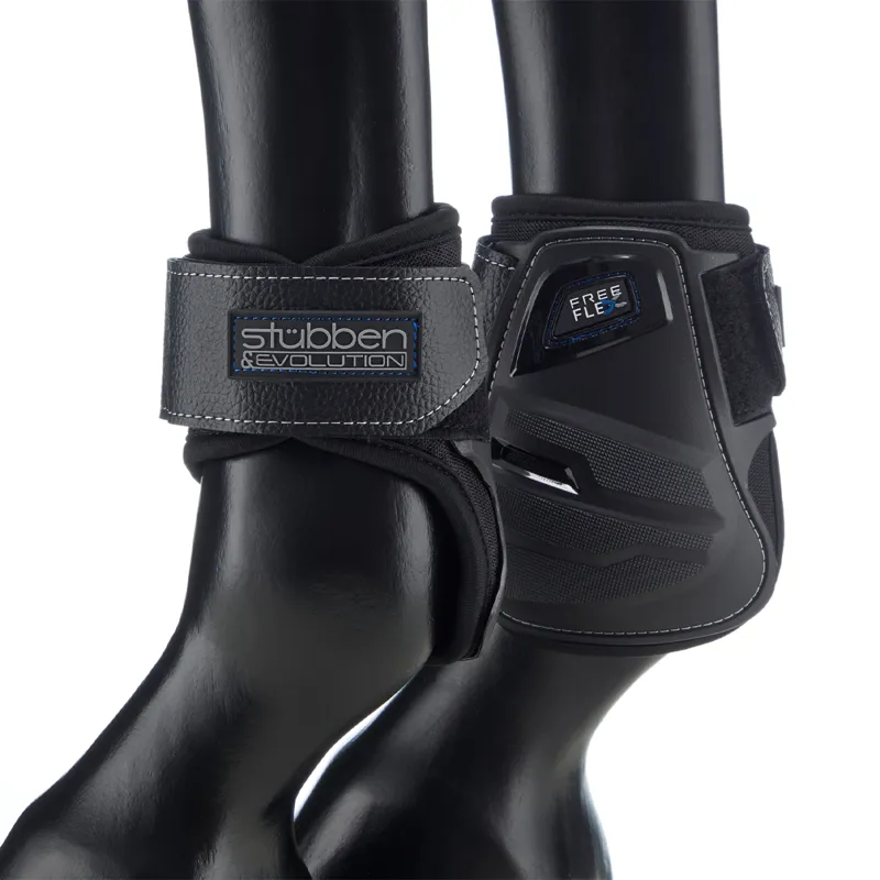 Stubben and Evolution Hybrid Fetlock Boots - Black-1