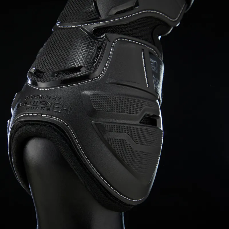 Stubben and Evolution Hybrid Tendon Boots - Black-9