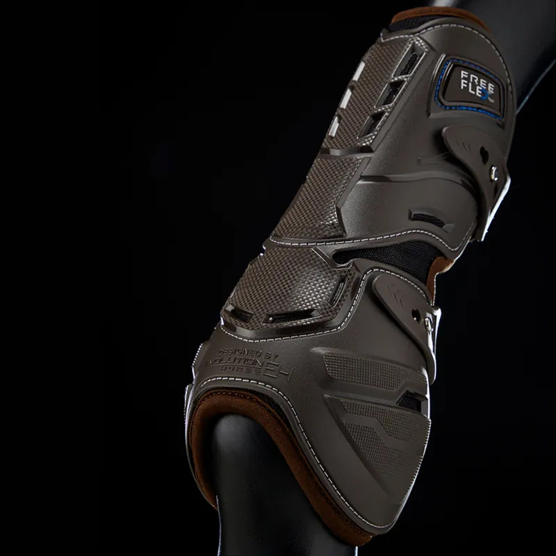 Stubben and Evolution Hybrid Tendon Boots - Brown-10
