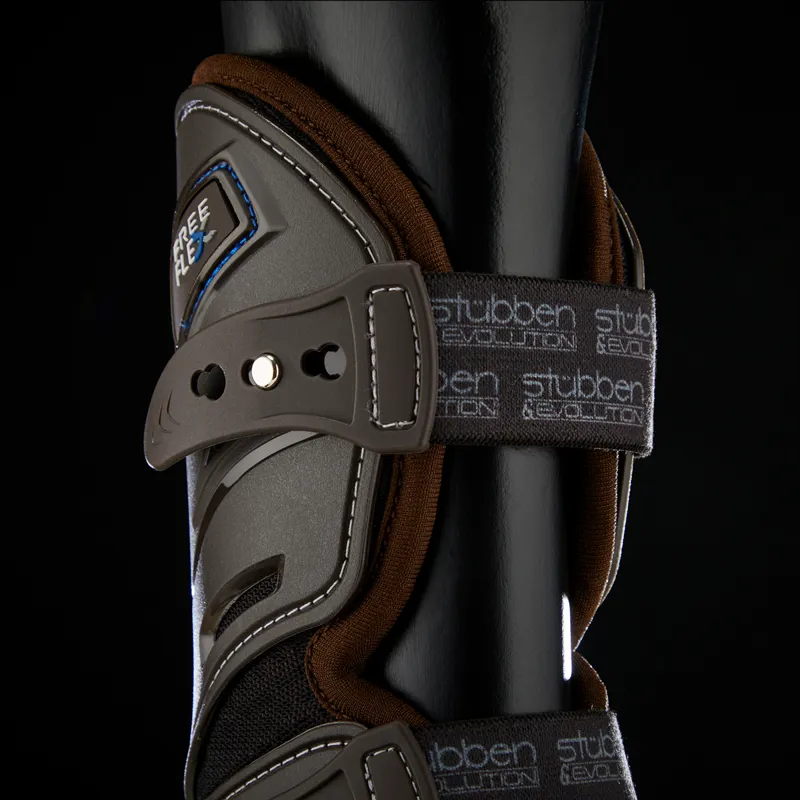 Stubben and Evolution Hybrid Tendon Boots - Brown-9