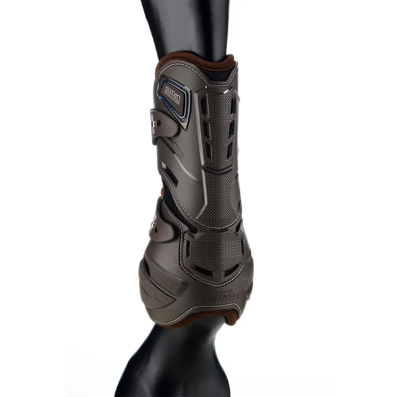 Stubben and Evolution Hybrid Tendon Boots - Brown-7