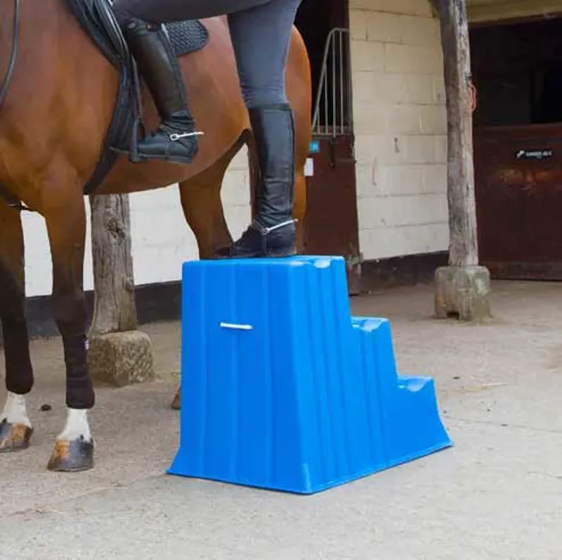 Stubbs Up and Over Mounting/Pole Block - Blue-3