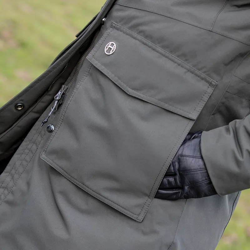 Equetech Solstice Ladies Waterproof Parka Jacket - Aspen-4