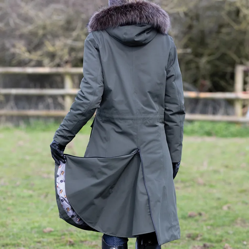 Aspen fur trimmed waterproof parka deals