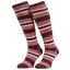 LeMieux Sabrina Stripe Fluffies Adults Socks - Cranberry