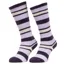 LeMieux Sabrina Stripe Fluffies Adults Socks - Lilac