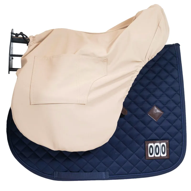 Grooming Deluxe Saddle Rack with Saddlecloth Holder - Black-3