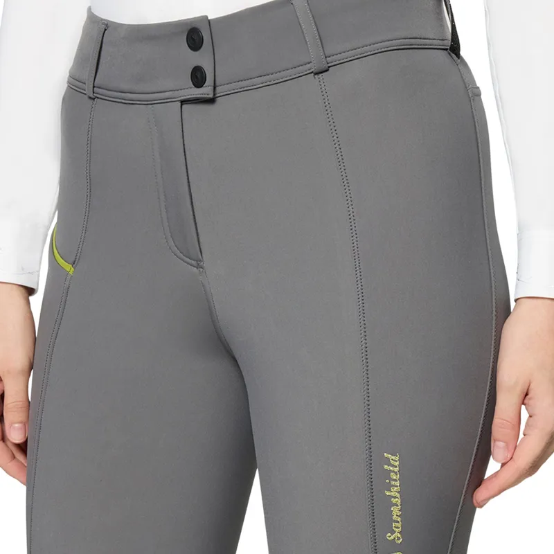 Samshield Tamara Winter Full Grip Womens Breeches - Magnet-3