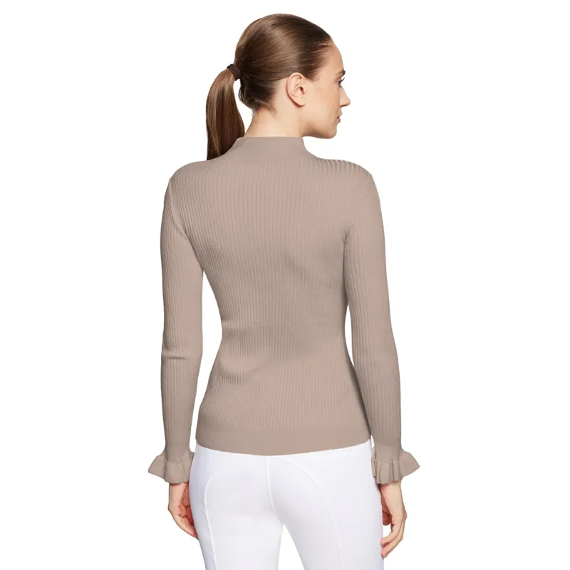 Samshield Lidia Ruffle Womens Pullover - Vanilla-1