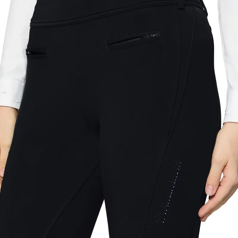 Samshield Sakina Winter Full Grip Womens Breeches - Black-1