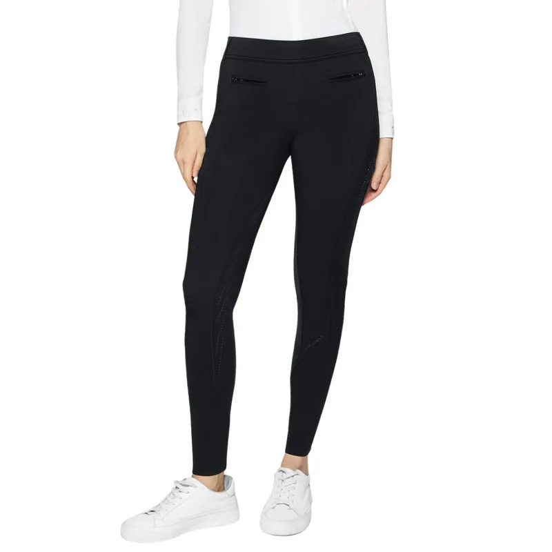 Samshield Sakina Winter Full Grip Womens Breeches - Black
