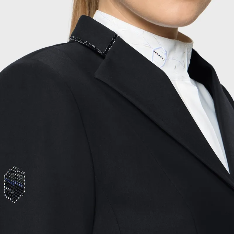 Samshield Victorine Womens Crystal Fabric Show Jacket - Black-2