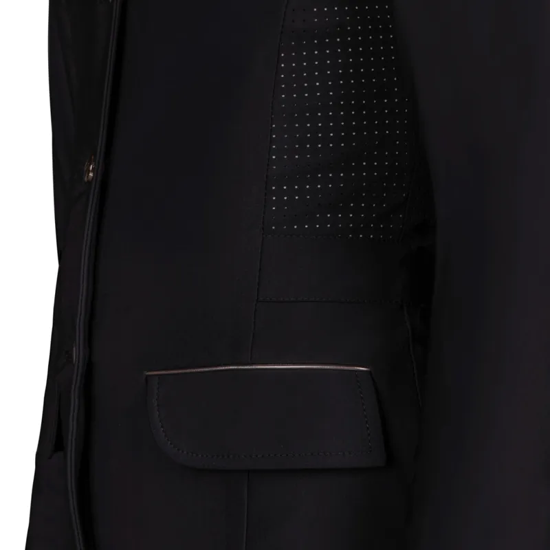 QHP Sariah Junior Girls Show Jacket - Black-7