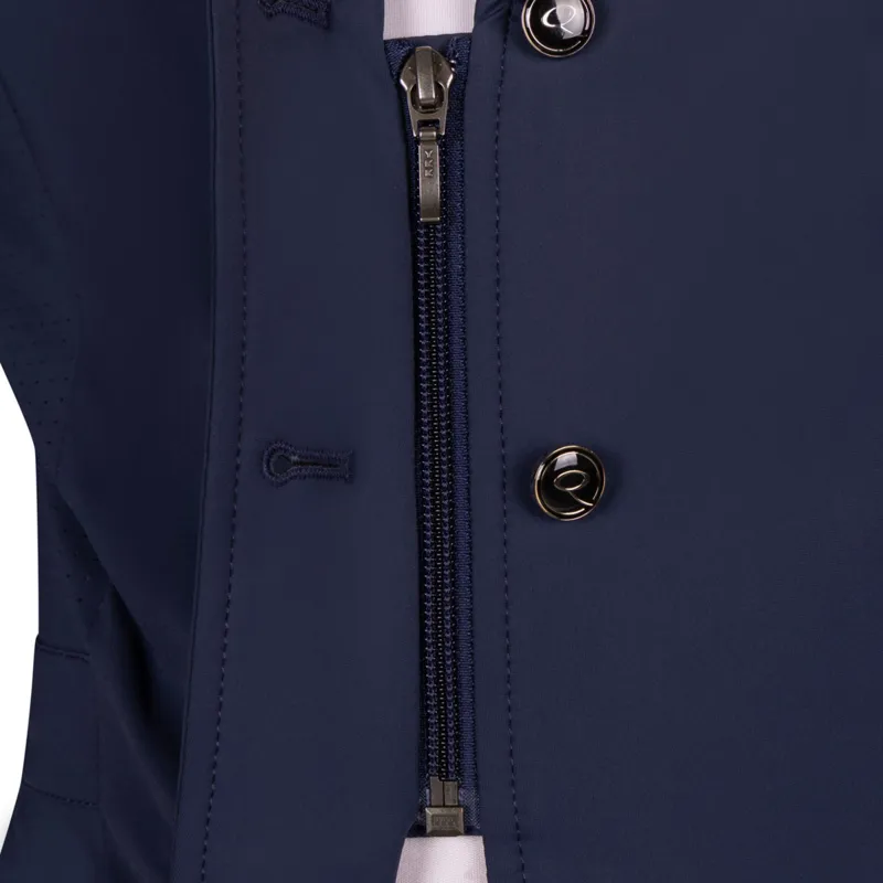 QHP Sariah Junior Girls Show Jacket - Navy-5