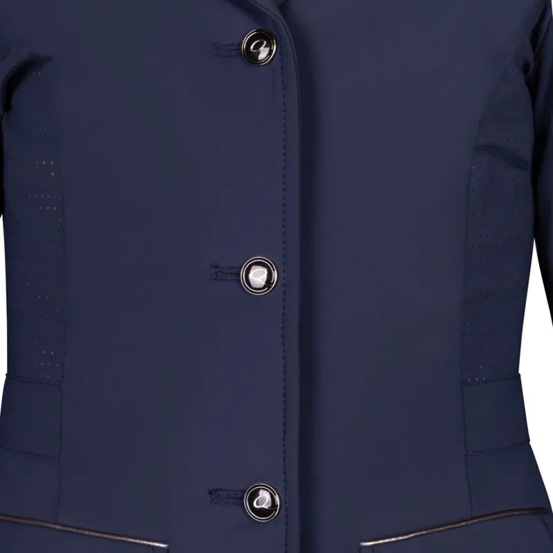 QHP Sariah Junior Girls Show Jacket - Navy-4