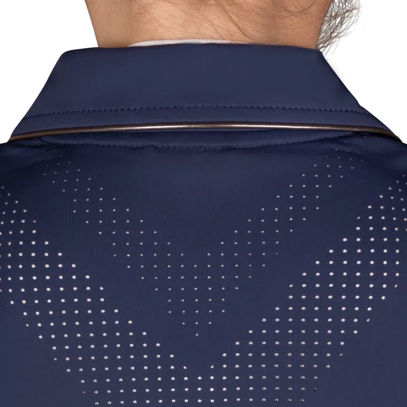 QHP Sariah Junior Girls Show Jacket - Navy-2