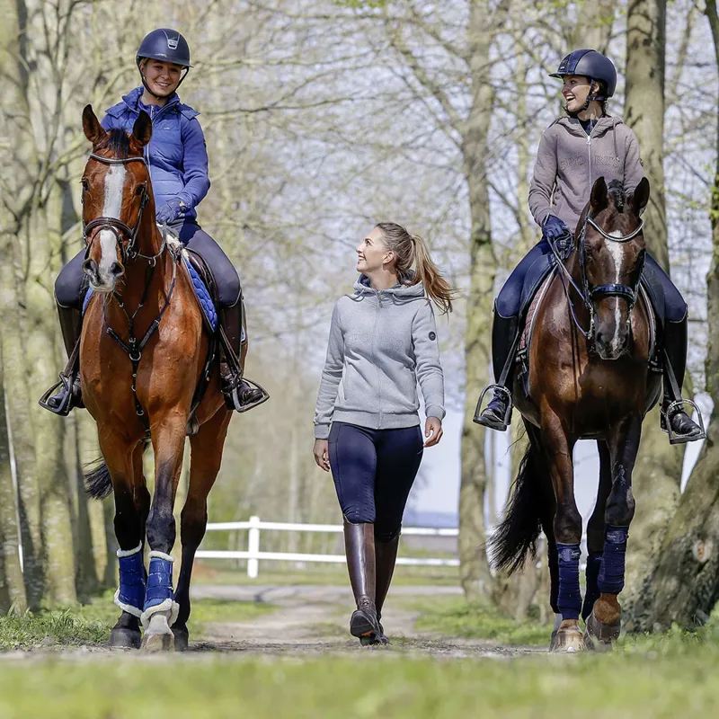 Schockemohle Cassie Style Ladies Hoodie - Walnut - X-Small-3