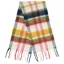 Lighthouse Ladies Scarf - Antique Gold/Deep Teal/Mocha