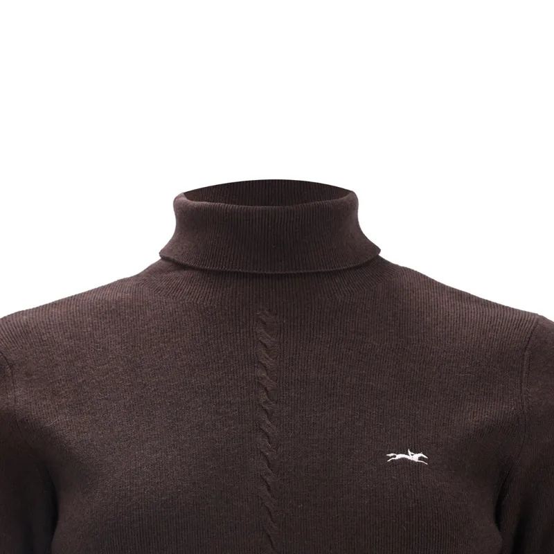 Schockemohle Josie Womens Long Sleeve Pullover Jumper - Mocca-1