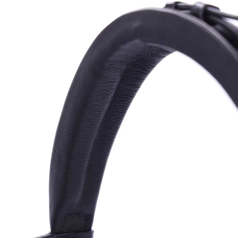 Schockemohle Isabell Werth Satchmo Rolled Flash Bridle - Black/White-1