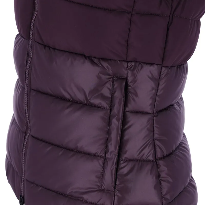 Schockemohle Mariella Ladies Hybrid Gilet - Deep Mauve-3