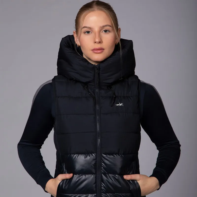 Schockemohle Mariella Ladies Hybrid Gilet - Deep Night-4