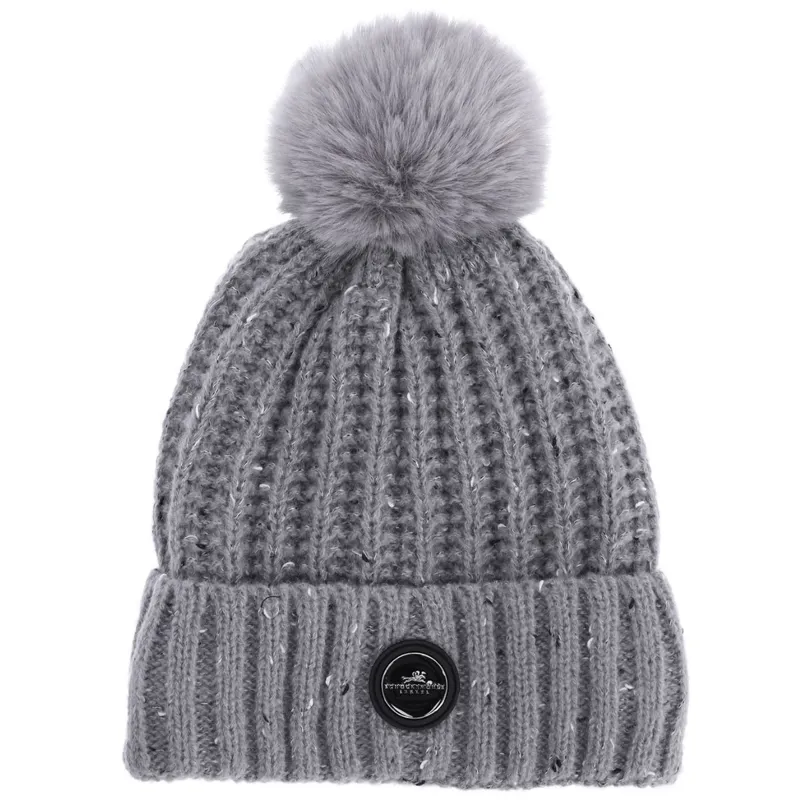 Schockemohle Melange Beanie Hat - Asphalt