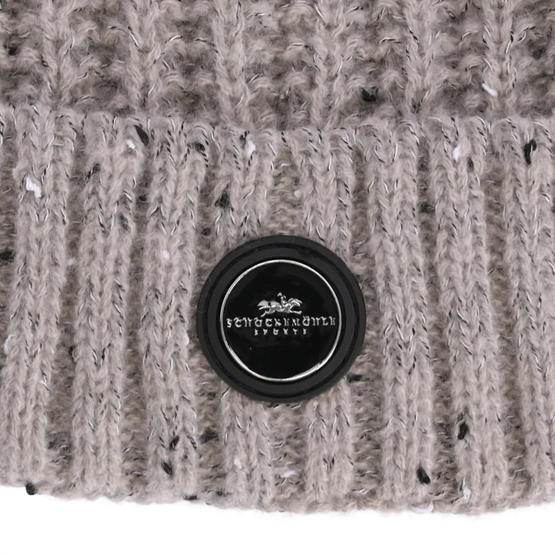 Schockemohle Melange Beanie Hat - Cardamom-1